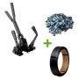 Kit Máquina Aparelho Arquear + Fita De Arquear + Selo Grampo