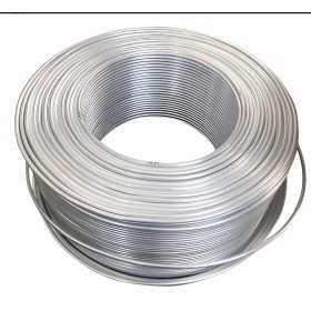 Tubo Aluminio Serpentina - 1/4 ( 6,35 X 0,7 ) - 15 Metros